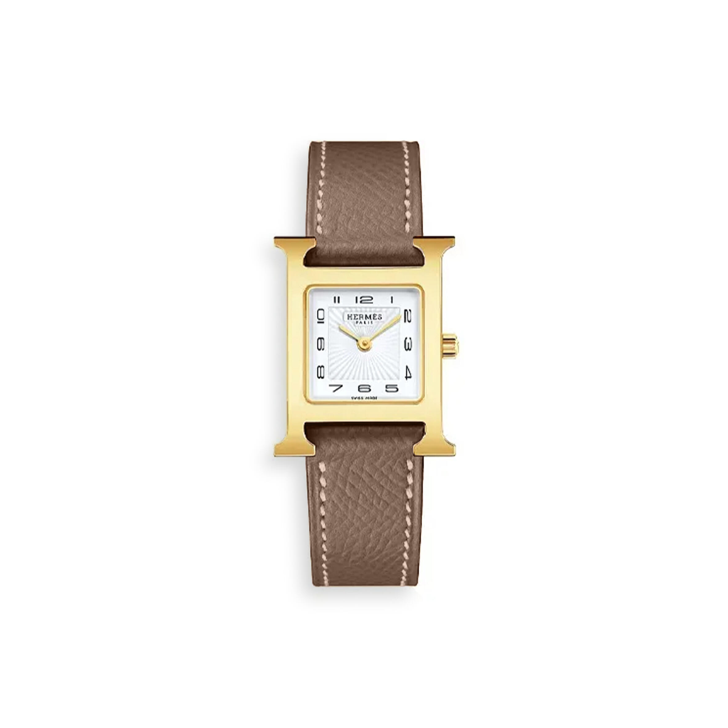 HERMÈS HEURE H WATCH, MINI MODEL, 21 MM 210356